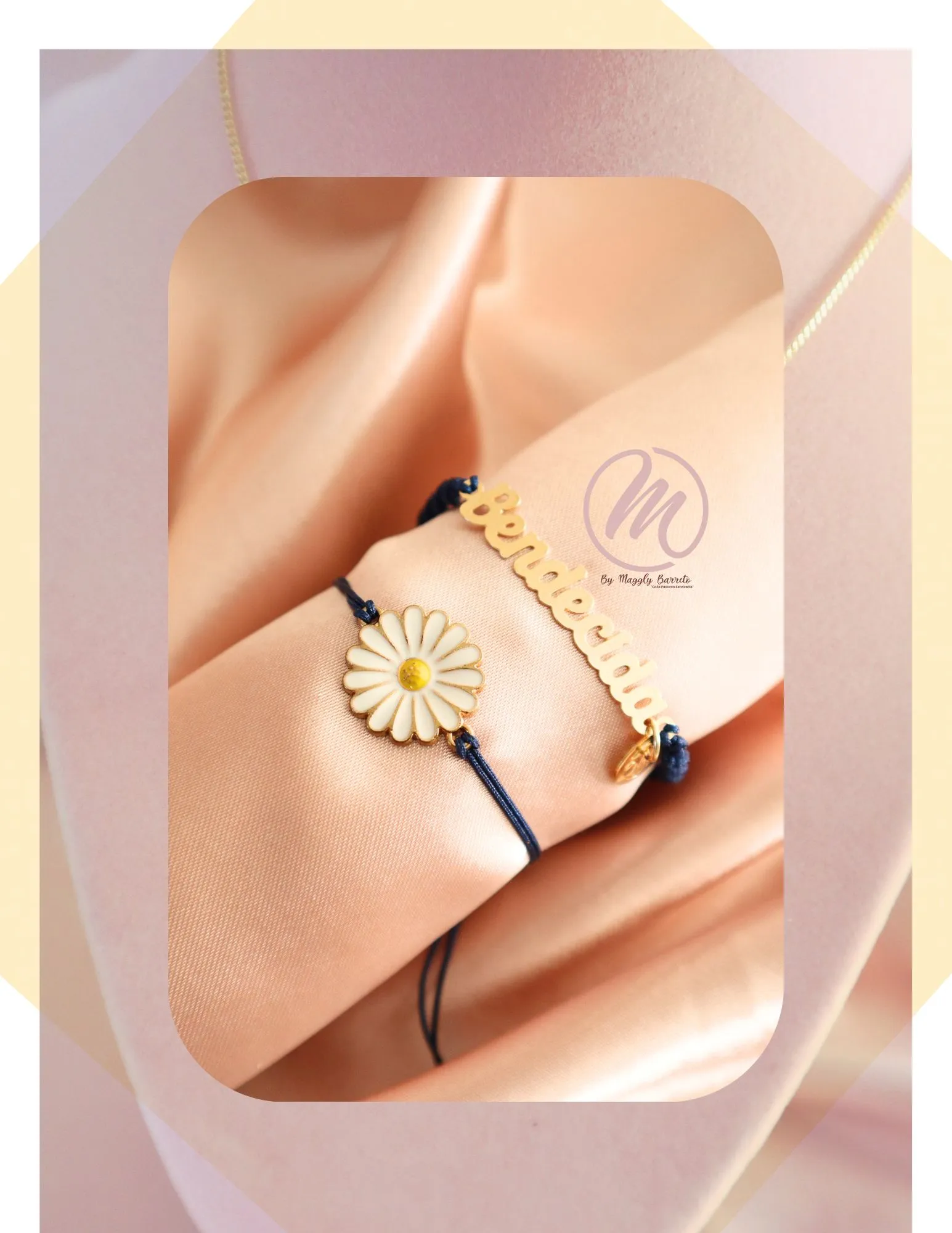 CODMB001-PULSERA-TEJIDA-BENDECIDA Pulseras Mujer Bendecida